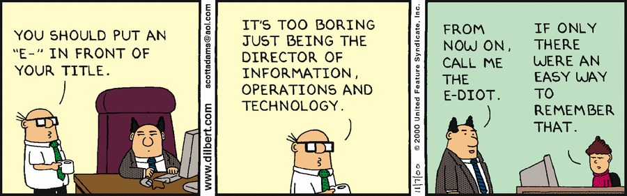 Dilbert Cartoon